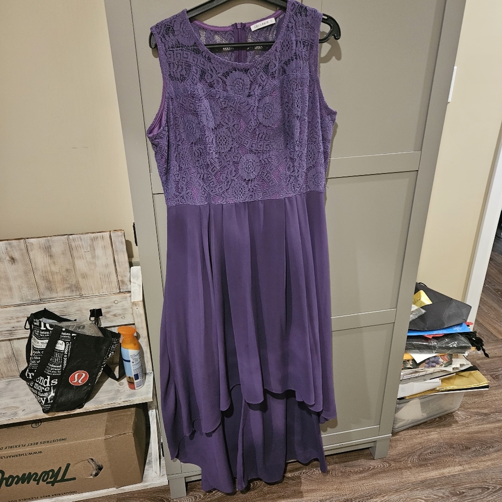 Used purple dress